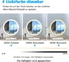 Rund Kosmetikspiegel 40cm,LED Schminkspiegel mit Weiß Produktbild-Vorschau 3