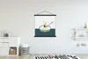 MuchoWow® Textilposter Joghurt - Yoga - Retro 120x120 cm Produktbild-Vorschau 2