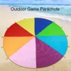Detský hrací viacfarebný dúhový padák Detská vonkajšia hra Náhľad obrázku produktu 3