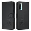 Kožené pouzdro pro Xiaomi Redmi Note 8, sladká kočka Flip Náhled obrázku produktu 2