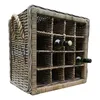 Portabottiglie Decomeubel in rattan, per 16 (bottiglie di) Anteprima dell’immagine prodotto 1