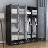 Penderie Grande Etagère Modulaire Xxl Noir Haute Capacité Voir les images du produit 6