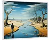 Wallario Wandbild Fluss der Zeit, Größe: 40,30 x 50,30 cm, Produktbild-Vorschau 2