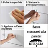DEKAZIA® Gancio Adesivo Beige Milk-Coffee – Appendiabiti Anteprima dell’immagine prodotto 8