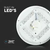 LED Solution Bílé LED stropní svítidlo kulaté 500mm 36W CCT Náhled obrázku produktu 18