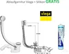 Badewanne Sfera 160 X 95 cm rechts + Styroporverkleidung Produktbild-Vorschau 8