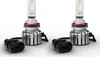 Two LED car headlights are shown against a white background. Podgląd zdjęcia produktu