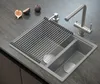 Tappetino per lavello QUADRON in silicone e acciaio | Anteprima dell’immagine prodotto 3