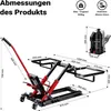 Podnośnik hydrauliczny Wiltec 3 w 1, podnośnik motocyklowy Podgląd zdjęcia produktu 10