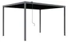 PRIMEYARD Pergola 3x4 m Pfosten und Lamellendach aus Stahl Produktbild-Vorschau 1