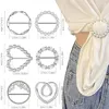 12 Stück T-Shirt Clip, Clips für Kleidung, Broschen Schal Produktbild-Vorschau 7