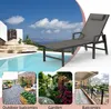 A collage of outdoor living spaces featuring a lounge chair and different balcony and garden settings. Náhled obrázku produktu