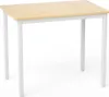 Esstischgarnitur Natur/Weiß 90x60x75,5 cm mit 2 Stühlen Produktbild-Vorschau 8