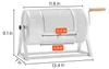 VEVOR Tombola bubon, 295 x Ø 167 mm, bubon s kapacitou 2500 Náhľad obrázku produktu 8
