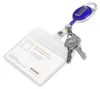 kwmobile 2x Schlüssel Jojo mit Ausweis Clip - Produktbild-Vorschau 4