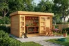 Alpholz Gartenhaus Leandro 394x268cm Imprägn. Pinie mit Produktbild-Vorschau 2