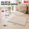 Betz 2er Set Badvorleger 50x70 cm PREMIUM Badematte Produktbild-Vorschau 2