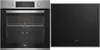 A Beko oven and hob set displayed side-by-side against a white background. Produktbild-Vorschau