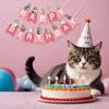 BRUBAKER Guirlande d'anniversaire avec chats - Anniversaire Voir les images du produit 4