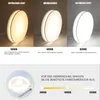 ZMH lampa sufitowa LED lampa sufitowa do salonu ściemnialna Podgląd zdjęcia produktu 5