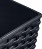 Květináč RATO SQUARE s vkladem 24 cm - barva: antracit Voir les images du produit 19