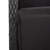 7-tlg. Garten-Essgruppe mit Kissen Schwarz Poly Rattan Produktbild-Vorschau 6