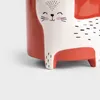A close-up view of a ceramic mug with a cat design. Produktbild-Vorschau