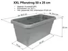 Rechteckiger Pflanztrog terra 50x25 cm, Höhe 22 cm, ca. 16 Produktbild-Vorschau 2