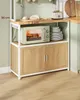 Küchenregal mit Steckdosen, Küchenschrank, 40 x 80 x 170 Produktbild-Vorschau 4