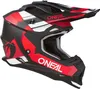 O'Neal Helm 2SRS SPYDE schwarz/rot/weiß M (57/58 cm) Produktbild-Vorschau 2