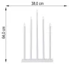 Decorazione natalizia PORTA CANDELE HOLY E10 5X3W legno, Anteprima dell’immagine prodotto 5