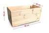FKL DESIGN Home Deco Pflanzkasten aus Holz Pflanzkübel D23 Produktbild-Vorschau 2