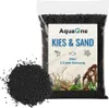 5Kg schwarzen Quarzkies mittel "" 2-3mm Bodengrund Aquarium Produktbild-Vorschau 1
