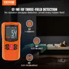 VEVOR 3-v-1 EMF meter, 5 Hz-6 GHz, prenosný dobíjateľný Náhľad obrázku produktu 2