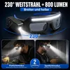 LED-Schutzbrille mit Licht 2er Set, 5 Modi USB-C aufladbar, Produktbild-Vorschau 6