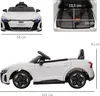 HOMCOM Kinder Elektroauto, Kinderauto mit Fernbedienung, Produktbild-Vorschau 3