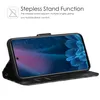 A smartphone case is shown in a stand-up position, displaying its functionality. Produktbild-Vorschau