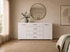 ELVORA DESIGNE Kommode MODERA 156x74x35 cm, 2 Türen und 4 Produktbild-Vorschau 3