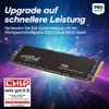 Micron Crucial T500 - SSD - 1 TB - intern - PCIe 4.0 (NVMe) Produktbild-Vorschau 5