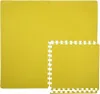 Merco Colored Puzzle fitness podložka žlutá balení 4 ks Náhled obrázku produktu 2