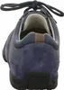The back view of a blue sneaker. Produktbild-Vorschau
