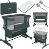 Lionelo Jodie - Lit d'appoint 3 en 1 pour bébé, berceau, Voir les images du produit 1