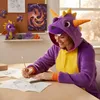 Onesie Kigurumi Pyžamo Spyro Převlek Kostým M: 155-165cm Náhled obrázku produktu 5