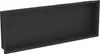 Mexen X-Wall-R zapuštěná police s límcem 90 x 30 cm, Černá Náhled obrázku produktu 1