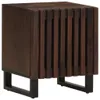 The Living Store Nachttische 2 Stk. 40x34x46 cm Massivholz Produktbild-Vorschau 3
