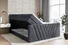 ALTDECOR Boxspringbett mit Fußteil, 2 Matratzen und Topper Produktbild-Vorschau 3