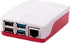 Raspberry Pi 4 Gehäuse Kunststoff Original Weiss / Rot Produktbild-Vorschau 2