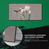 Wandkunst Leinwand Bild Uhr Geräuschlos 60x30 Gemälde Produktbild-Vorschau 5