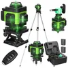 4D laserová vodováha s 16 čarami - samonivelační, USB Náhled obrázku produktu 1
