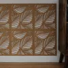 3D Wandpaneel Azure Leaves 50x50 cm HDF Boho Wanddeko Produktbild-Vorschau 9